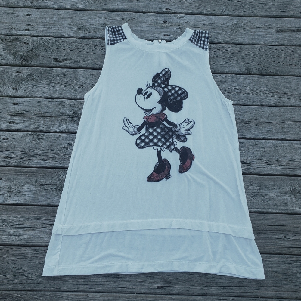 Disney parks Minnie Mouse layered tank top